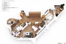 Prodej prostorného bytu 3+kk, 112 m2 + 15 m2 terasa, ulice Na Kovárně, Praha - Dolní Měcholupy. 