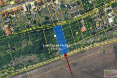 Prodej svažitého pozemku o výměře 1378 m2 s krásným výhledem na Libušín v okrese Kladno.