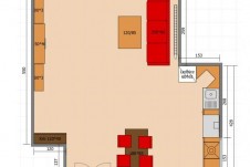Pronájem mezonetového bytu 4+kk, 171,75 m2 s garáží, zahradou 388 m2,  Praha 4