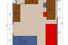 Pronájem mezonetového bytu 4+kk, 171,75 m2 s garáží, zahradou 388 m2,  Praha 4